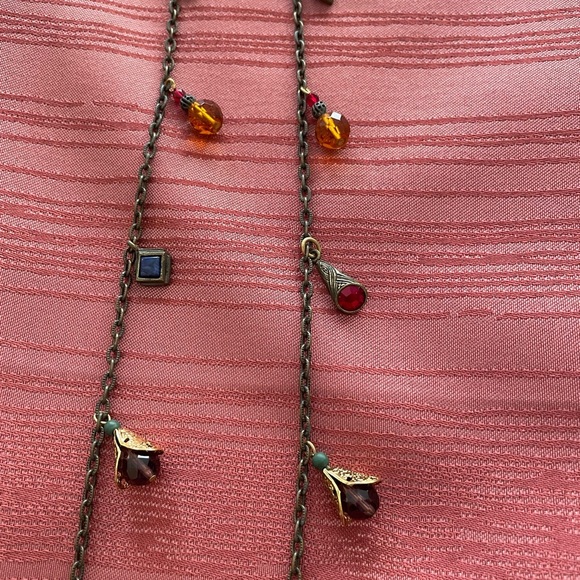 Signed Robert Rose vintage necklace, signed. Many colors and shapes. - Picture 4 of 8